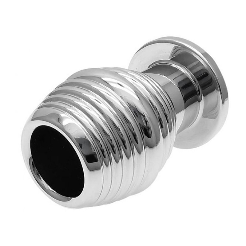 Plug Tunnel en métal Thread Hollow M 6.5 x 4.5 cm Plug Tunnel en métal Thread Hollow M 6.5 x 4.5 cm