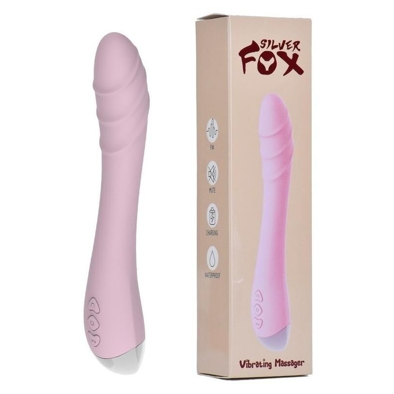 Vibro Point G Fox Lindo 14 x 3cm Rose Vibro Point G Fox Lindo 14 x 3cm Rose