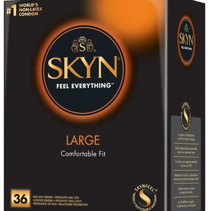Préservatifs sans latex Skyn Large x36 Préservatifs sans latex Skyn Large x36