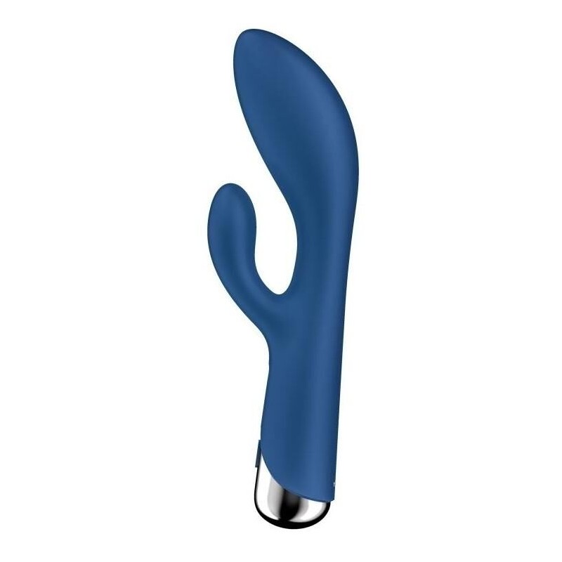 Vibro Rabbit Spinning Rabbit 1 11 x 3.5cm Bleu Vibro Rabbit Spinning Rabbit 1 11 x 3.5cm Bleu