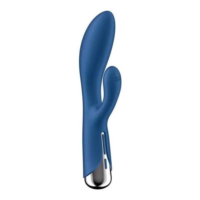 Vibro Rabbit Spinning Rabbit 1 11 x 3.5cm Bleu Vibro Rabbit Spinning Rabbit 1 11 x 3.5cm Bleu