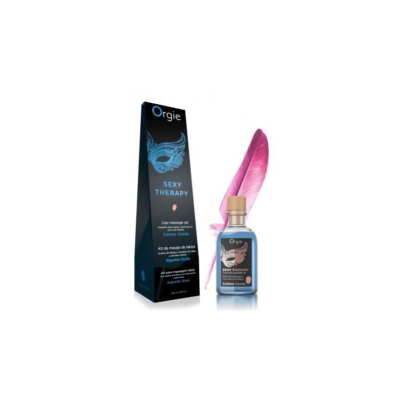 Huile de massage Embrassable SEXY THERAPY Barbe à papa 100ml Huile de massage Embrassable SEXY THERAPY Barbe à papa 100ml