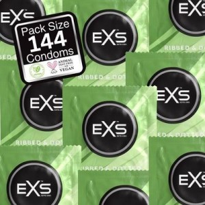 Pack de 144 préservatifs texturés Ribbed & Dotted Pack de 144 préservatifs texturés Ribbed & Dotted