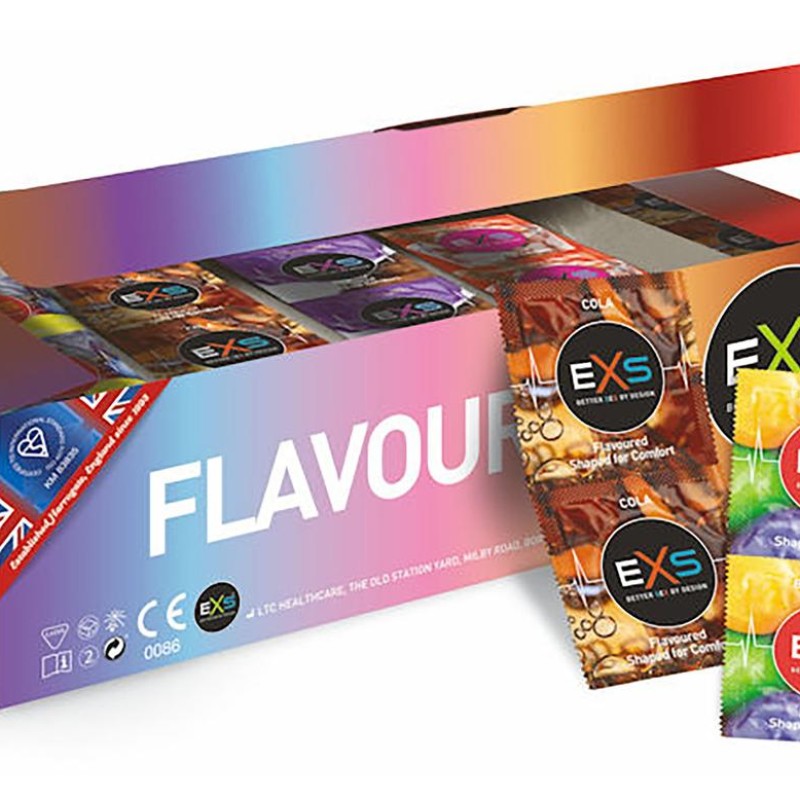 Préservatifs aromatisés Mixed Flavours x144 Préservatifs aromatisés Mixed Flavours x144
