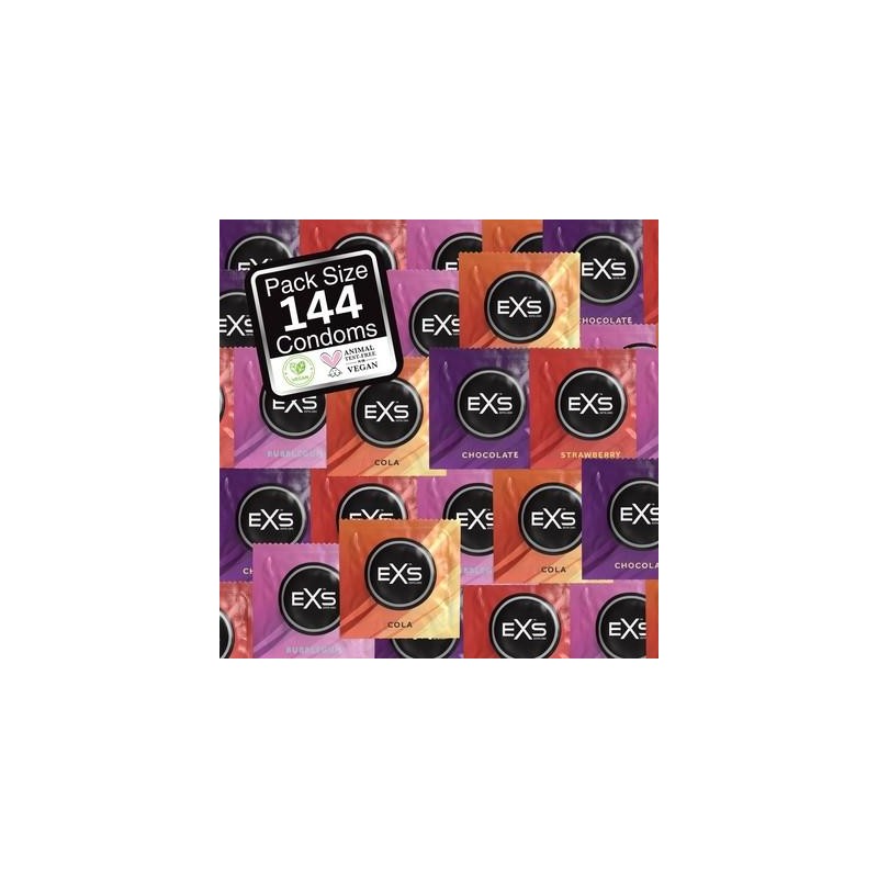 Préservatifs aromatisés Mixed Flavours x144 Préservatifs aromatisés Mixed Flavours x144