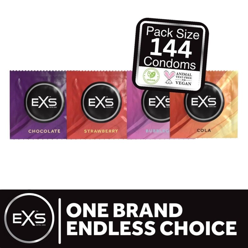 Préservatifs aromatisés Mixed Flavours x144 Préservatifs aromatisés Mixed Flavours x144