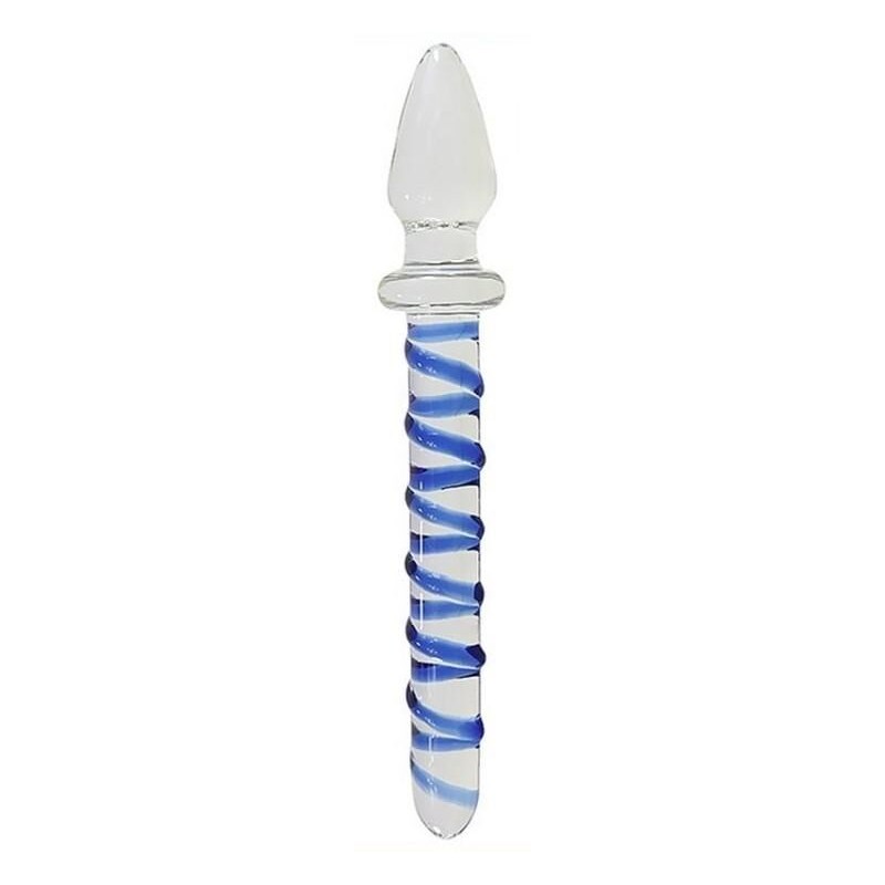 Plug en verre Double Scepter 20.2 x 3cm Plug en verre Double Scepter 20.2 x 3cm