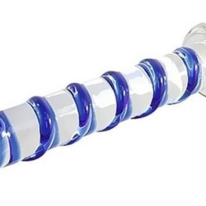 Plug en verre Double Scepter 20.2 x 3cm Plug en verre Double Scepter 20.2 x 3cm