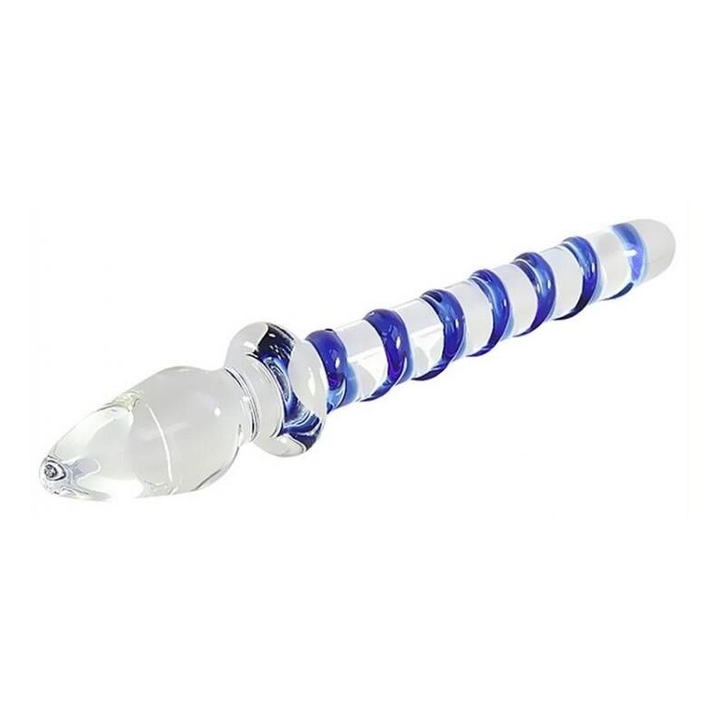 Plug en verre Double Scepter 20.2 x 3cm Plug en verre Double Scepter 20.2 x 3cm