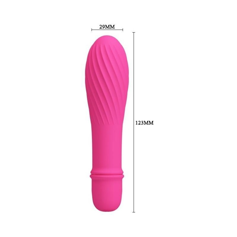 Vibromasseur Solomon Pretty Love 9 x 2.8 cm Rose Vibromasseur Solomon Pretty Love 9 x 2.8 cm Rose