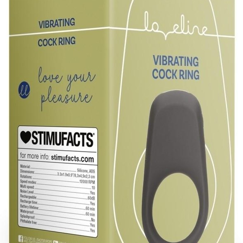 Cockring Vibrant Licorice 35 mm Noir Cockring Vibrant Licorice 35 mm Noir