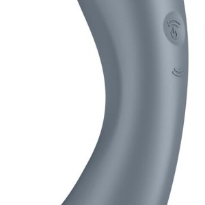 Stimulateur de clitoris Curvy Trinity 1 Satisfyer Gris Stimulateur de clitoris Curvy Trinity 1 Satisfyer Gris
