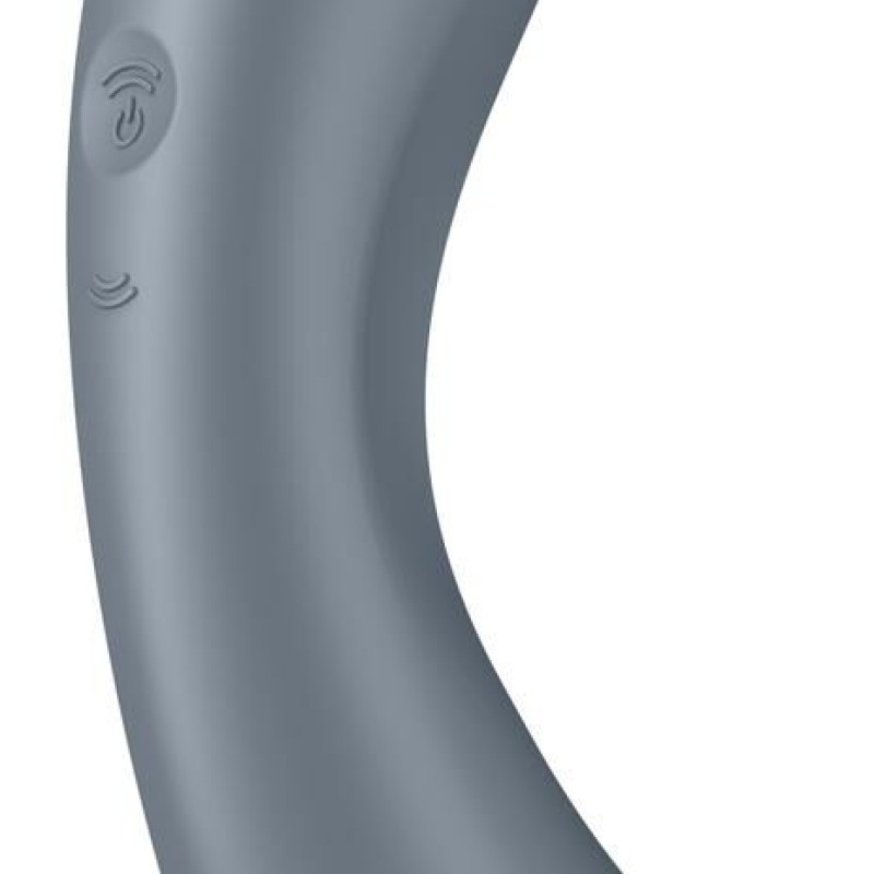 Stimulateur de clitoris Curvy Trinity 1 Satisfyer Gris Stimulateur de clitoris Curvy Trinity 1 Satisfyer Gris