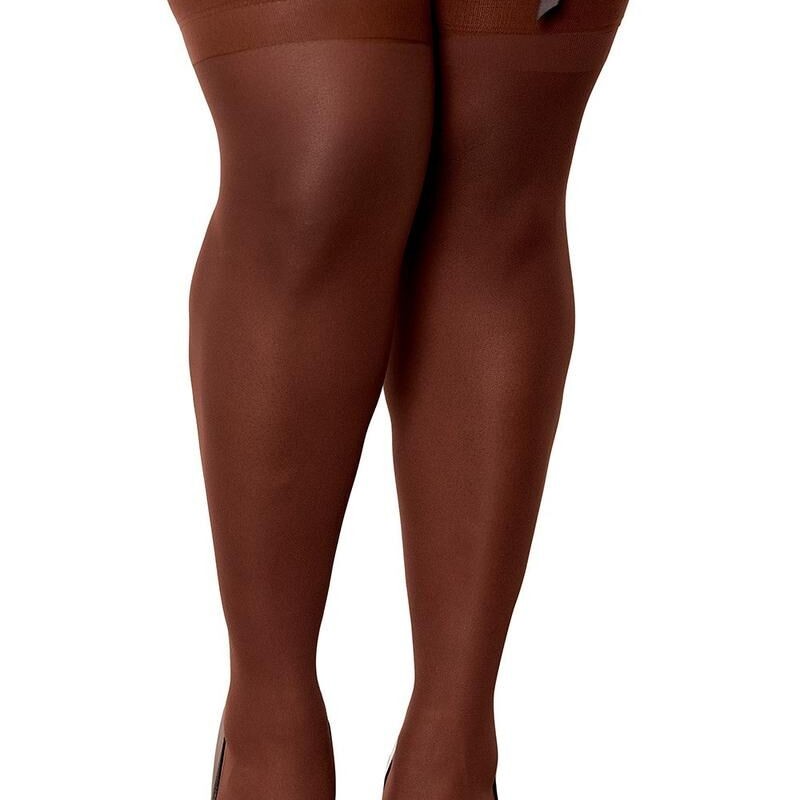 bas grande taille sexy, couleur café, pas cher de la collection dreamgirl bas grande taille sexy, couleur café, pas cher de la collection dreamgirl