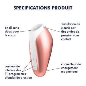 Stimulateur de clitoris love Breeze Rose Stimulateur de clitoris love Breeze Rose