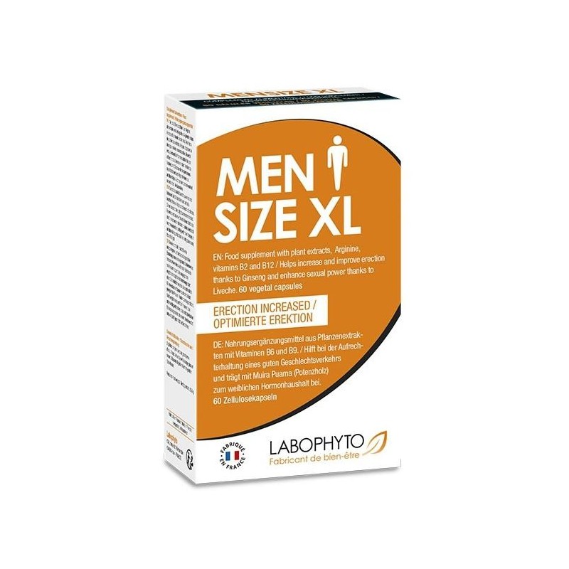 Stimulant Erection Men Size XL 60 gélules Stimulant Erection Men Size XL 60 gélules