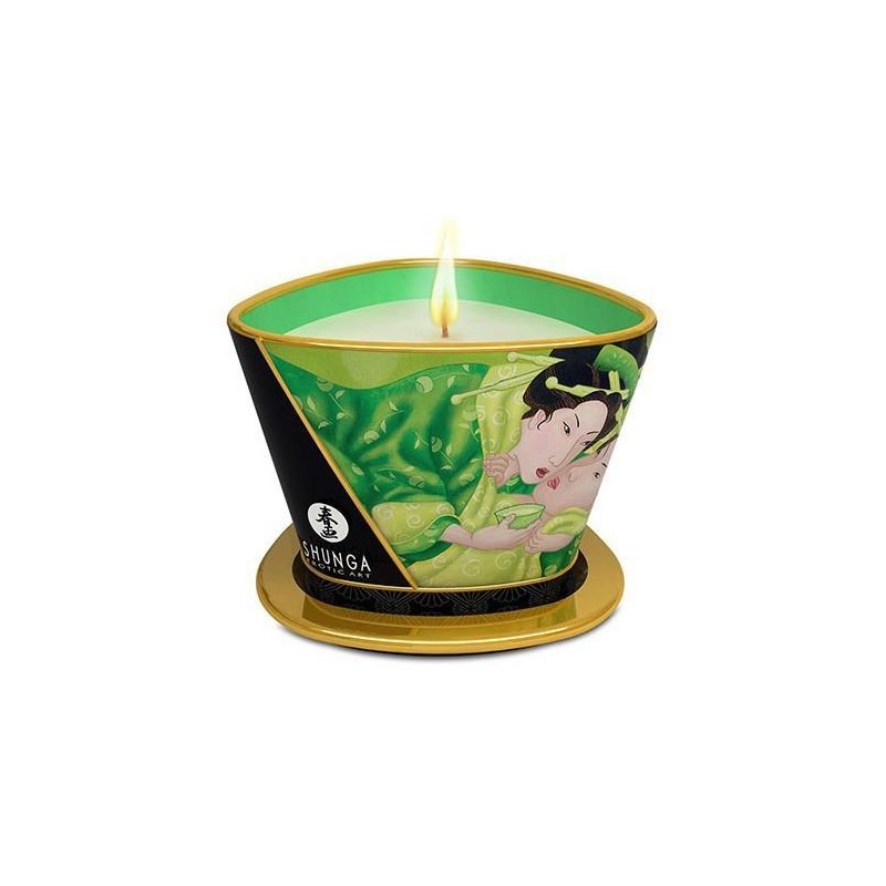 Chandelle de massage ZENITUDE Thé vert exotique Chandelle de massage ZENITUDE Thé vert exotique