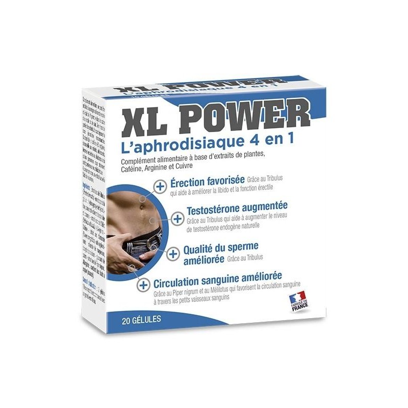 Stimulant Erection XL Power 20 gélules Stimulant Erection XL Power 20 gélules