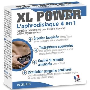 Stimulant Erection XL Power 20 gélules Stimulant Erection XL Power 20 gélules