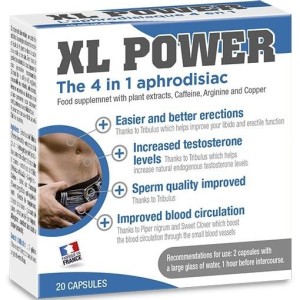 Stimulant Erection XL Power 20 gélules Stimulant Erection XL Power 20 gélules