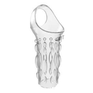 Etui pour Pénis Texturé Transparent 8 x 3.8cm Etui pour Pénis Texturé Transparent 8 x 3.8cm