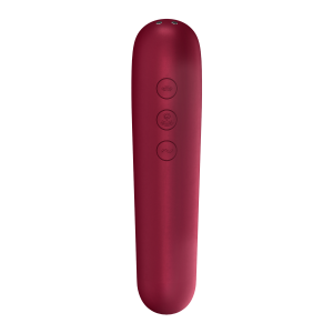 Stimulateur de clitoris + Vibromasseur Dual Love Rouge Stimulateur de clitoris + Vibromasseur Dual Love Rouge