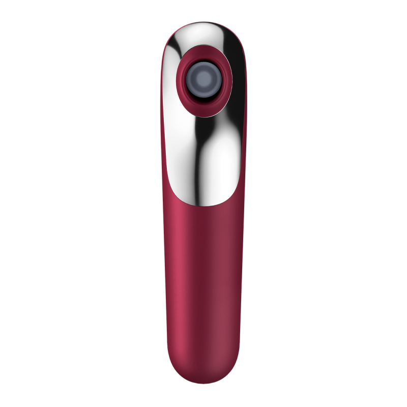 Stimulateur de clitoris + Vibromasseur Dual Love Rouge Stimulateur de clitoris + Vibromasseur Dual Love Rouge
