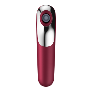 Stimulateur de clitoris + Vibromasseur Dual Love Rouge Stimulateur de clitoris + Vibromasseur Dual Love Rouge
