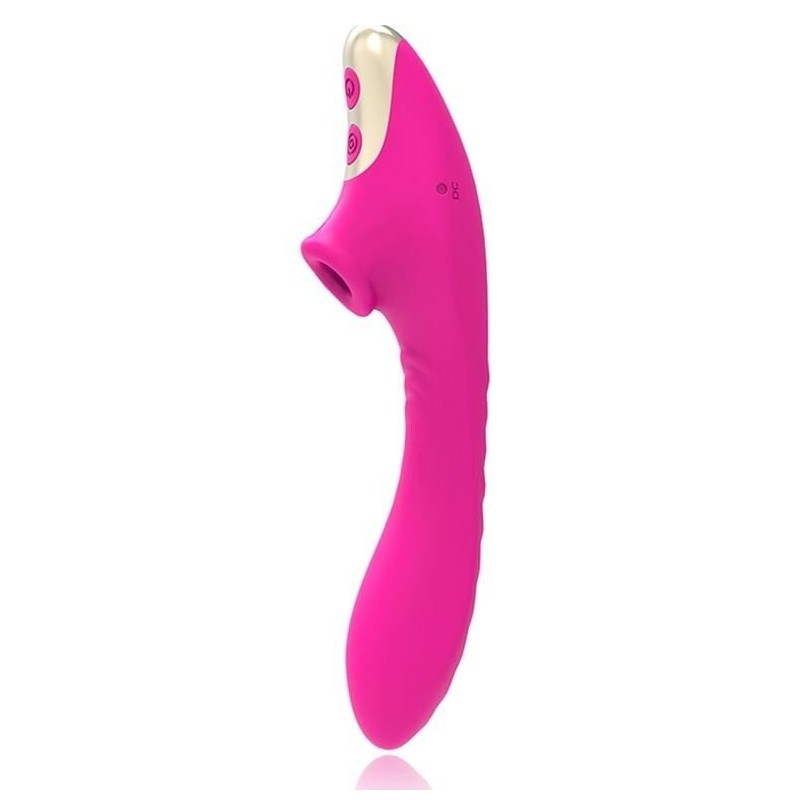 Stimulateur de clitoris et Point G Dudu 20cm Rose Stimulateur de clitoris et Point G Dudu 20cm Rose