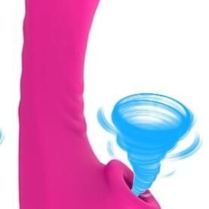 Stimulateur de clitoris et Point G Dudu 20cm Rose Stimulateur de clitoris et Point G Dudu 20cm Rose