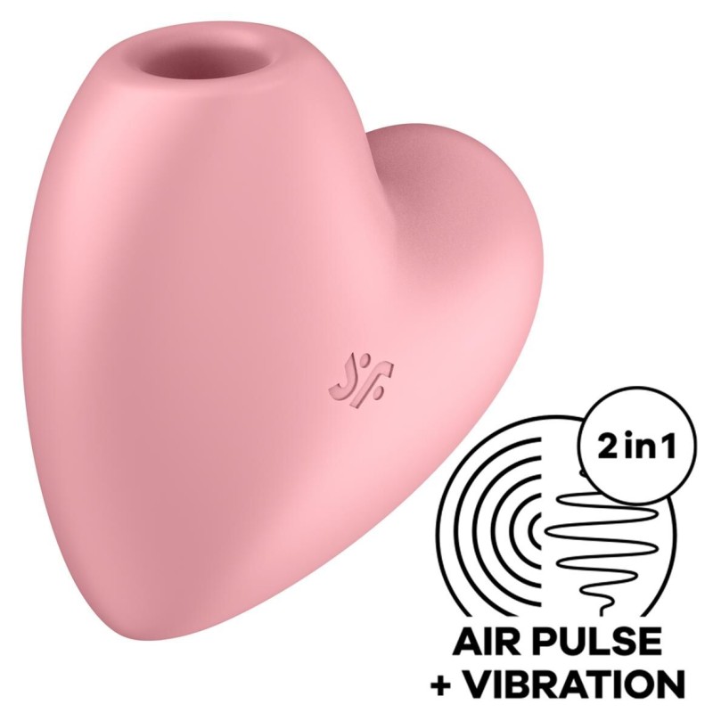 Stimulateur de clitoris Cutie Heart Satisfyer Stimulateur de clitoris Cutie Heart Satisfyer