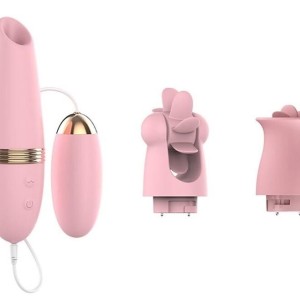 Kit Stimulation de clitoris Lilo Magic 3 embouts Kit Stimulation de clitoris Lilo Magic 3 embouts