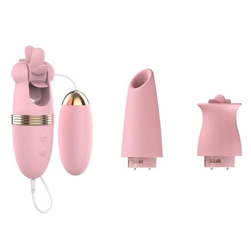 Kit Stimulation de clitoris Lilo Magic 3 embouts Kit Stimulation de clitoris Lilo Magic 3 embouts