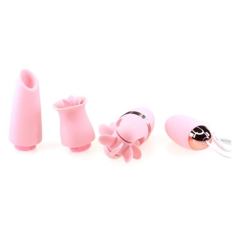 Kit Stimulation de clitoris Lilo Magic 3 embouts Kit Stimulation de clitoris Lilo Magic 3 embouts
