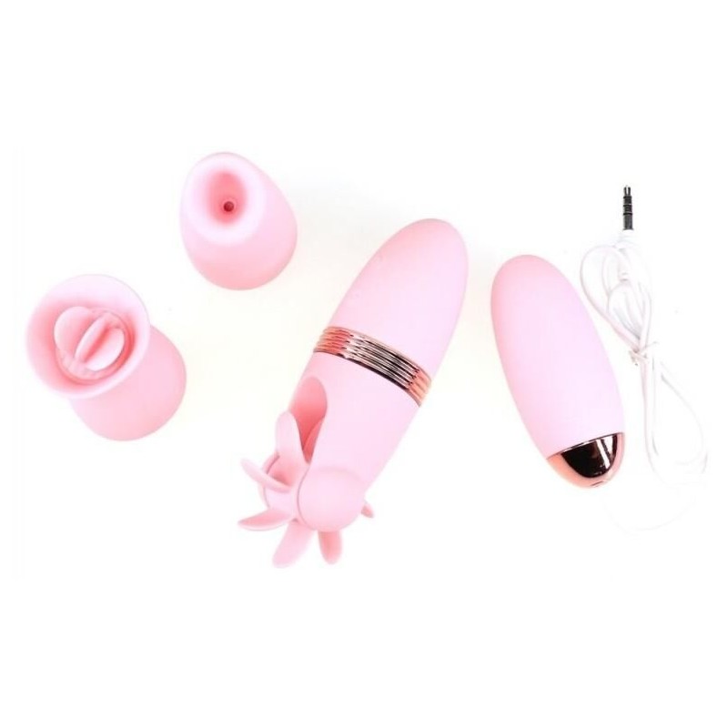 Kit Stimulation de clitoris Lilo Magic 3 embouts Kit Stimulation de clitoris Lilo Magic 3 embouts