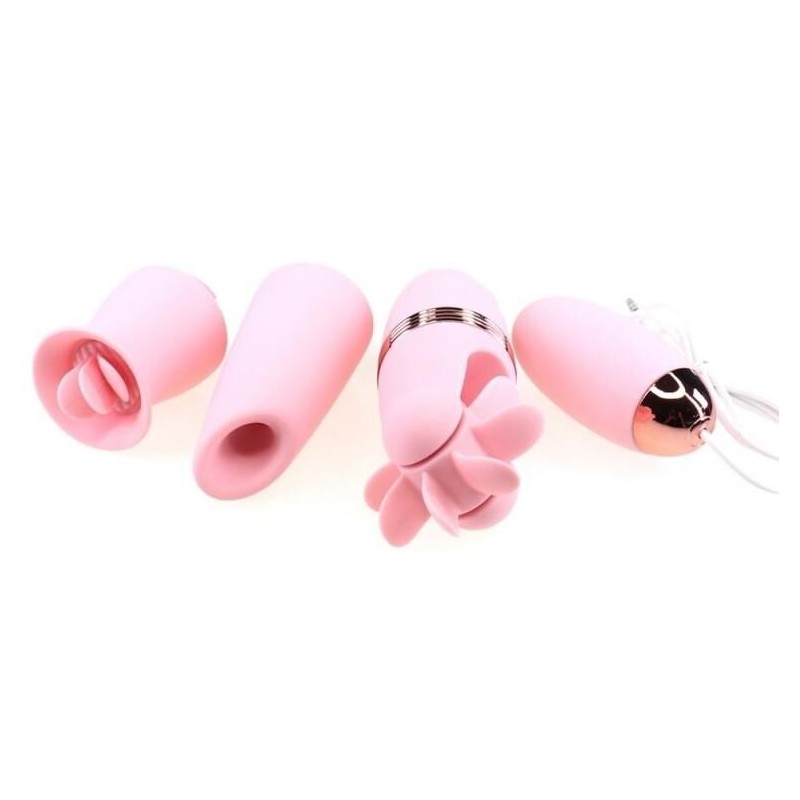 Kit Stimulation de clitoris Lilo Magic 3 embouts Kit Stimulation de clitoris Lilo Magic 3 embouts