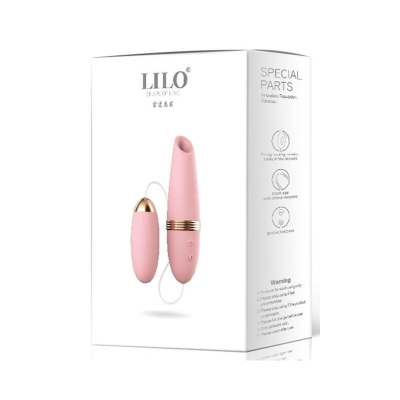 Stimulateur de clitoris à aspiration Lilo Sucker Rose Stimulateur de clitoris à aspiration Lilo Sucker Rose