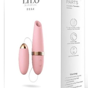 Stimulateur de clitoris à aspiration Lilo Sucker Rose Stimulateur de clitoris à aspiration Lilo Sucker Rose