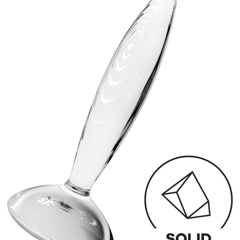 Plug en verre Sparkling Crystal 16 x 3.5cm Transparent Plug en verre Sparkling Crystal 16 x 3.5cm Transparent