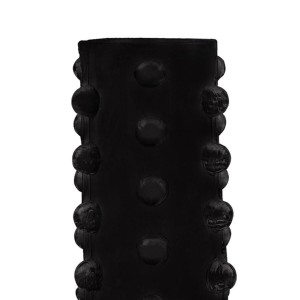 Etuis Texture Relief pour pénis Noir Etuis Texture Relief pour pénis Noir