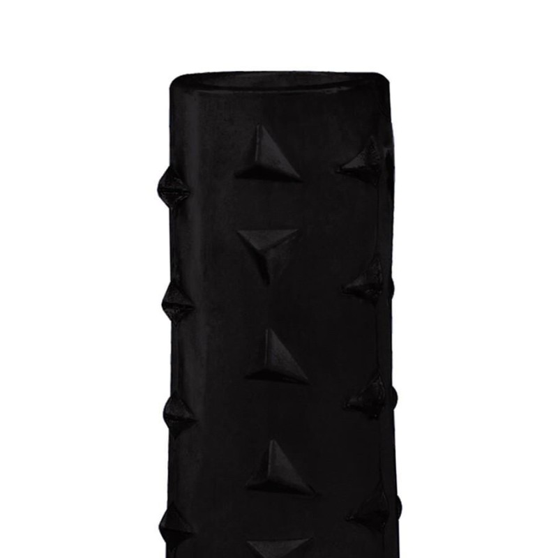 Etuis Texture Relief pour pénis Noir Etuis Texture Relief pour pénis Noir