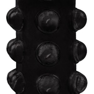 Etuis Texture Relief pour pénis Noir Etuis Texture Relief pour pénis Noir