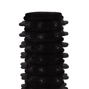 Etuis Texture Relief pour pénis Noir Etuis Texture Relief pour pénis Noir