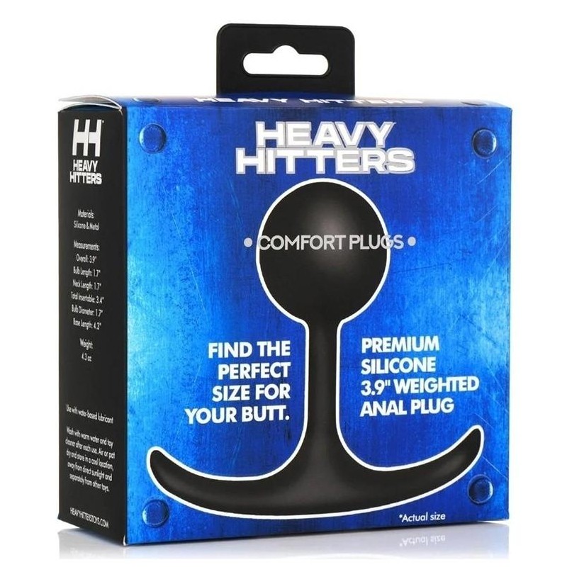Plug Boule Comfort M 8.5 x 4cm - Poids 120g Plug Boule Comfort M 8.5 x 4cm - Poids 120g