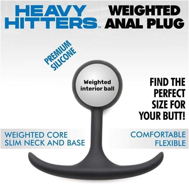 Plug Boule Comfort M 8.5 x 4cm - Poids 120g Plug Boule Comfort M 8.5 x 4cm - Poids 120g