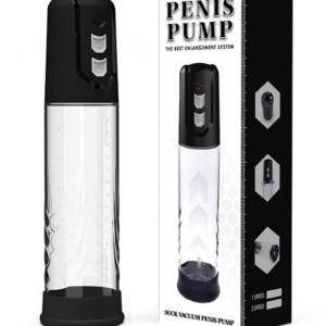 Pompe à pénis automatique Aid Erection 17 x 6cm Pompe à pénis automatique Aid Erection 17 x 6cm