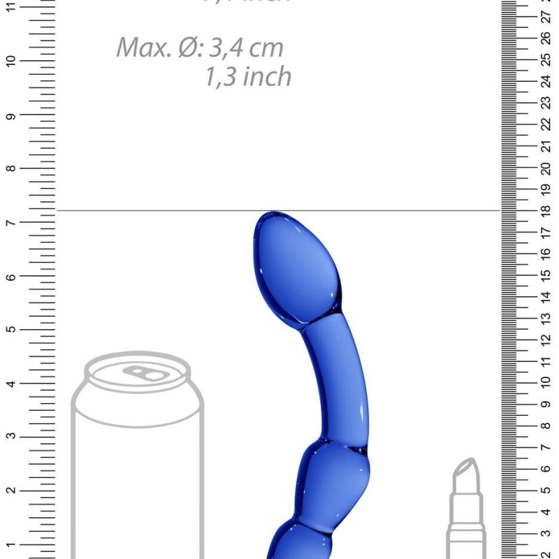 Gode en verre Superior 18 x 3.4cm Gode en verre Superior 18 x 3.4cm