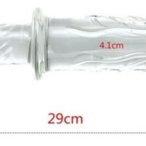 Gode Poignée en verre Ice King 16.5 x 5.2cm Gode Poignée en verre Ice King 16.5 x 5.2cm