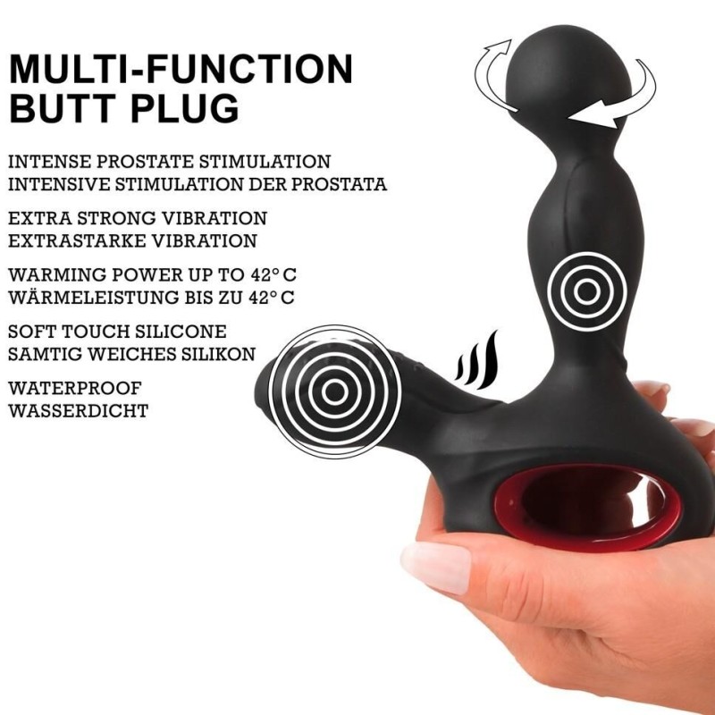 Stimulateur de prostate vibrant Diablo 10 x 3cm Stimulateur de prostate vibrant Diablo 10 x 3cm