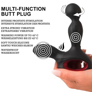 Stimulateur de prostate vibrant Diablo 10 x 3cm Stimulateur de prostate vibrant Diablo 10 x 3cm